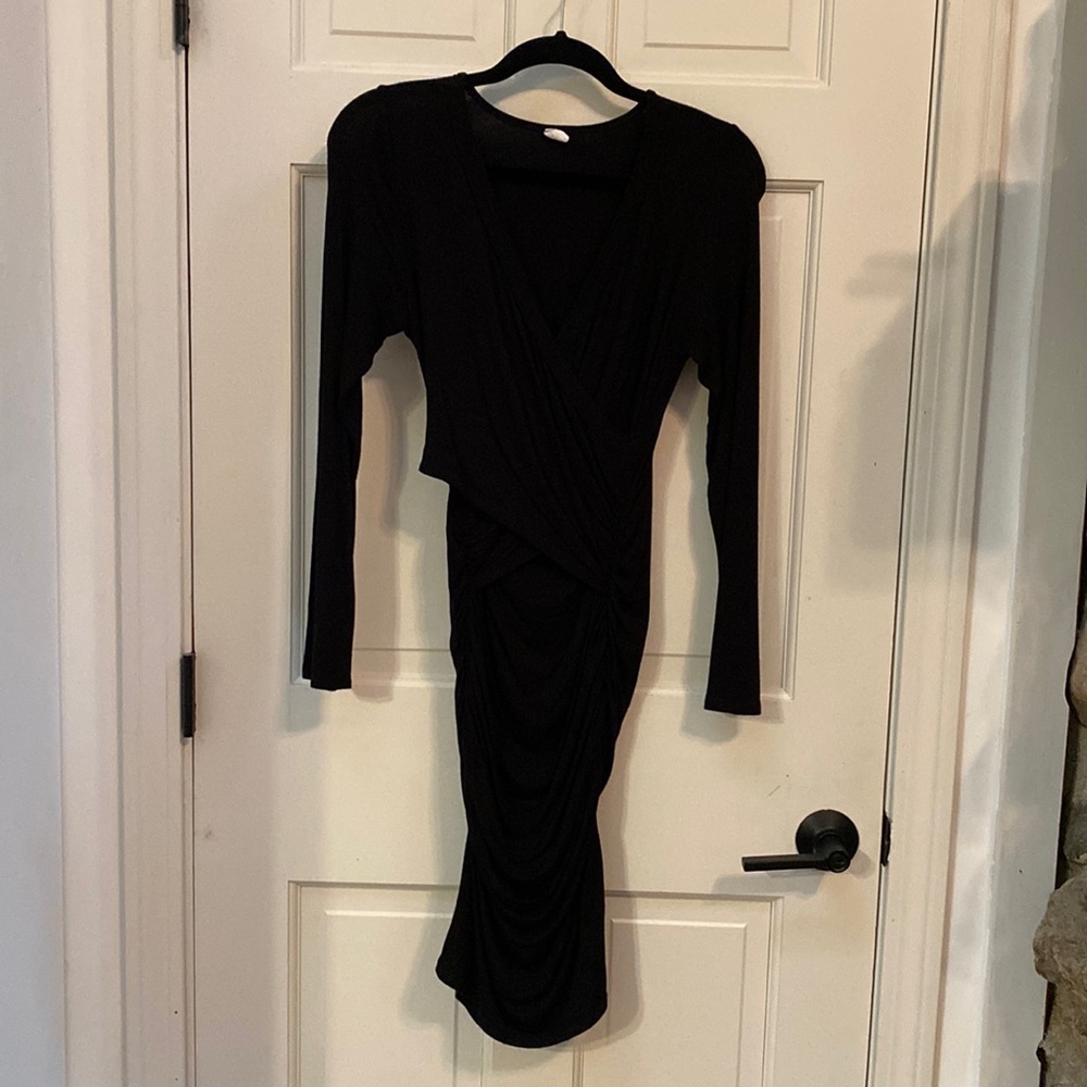 PinkBlush Nursing Dress / Maternity Dress - Black - S - perfect condition
